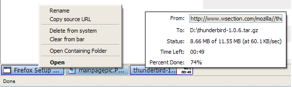 Statusbar